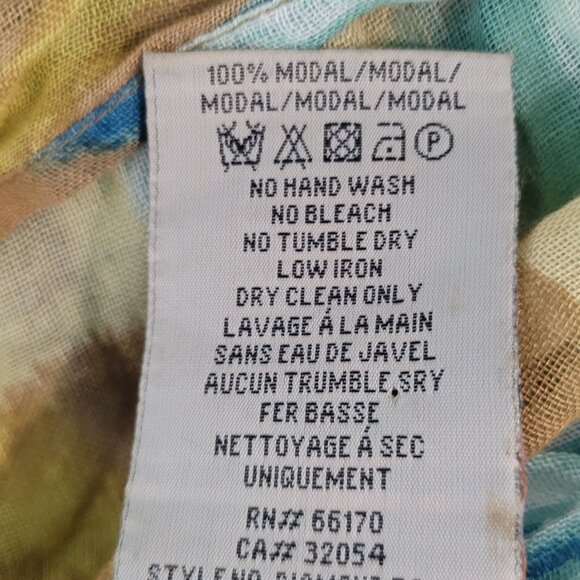 Free People By Bindya Multicolor Lightweight Gauzy Open Duster Cardigan One Size - Picture 4 of 12